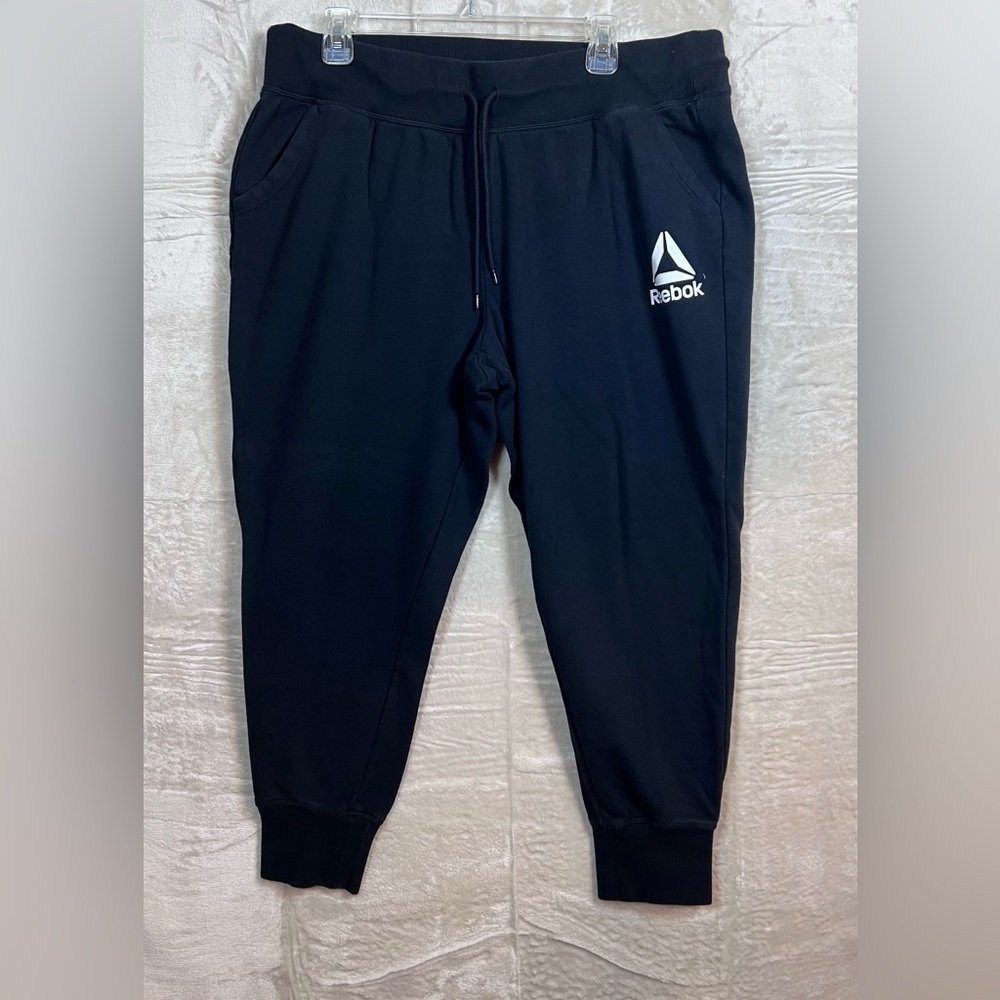 Women’s plus size Reebok Black Jogger Pants 2X